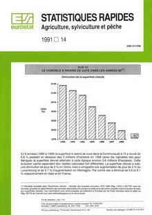 STATISTIQUES RAPIDES Agriculture, sylviculture et pêche. 1991 14