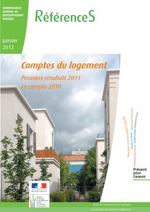 Comptes du logement : premiers résultats 2011 - Le compte 2010