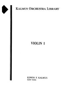 Partition violons I, violoncelle Concerto No.2, D major, Haydn, Joseph