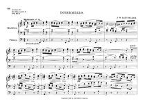 Partition complète, Intermezzo, C major, Batchelder, Frederick William