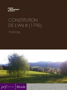Constitution de l an III (1795)