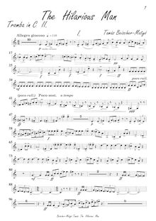 Partition trompette 2 en C, pour Hilarious Man, Beischer-Matyó, Tamás