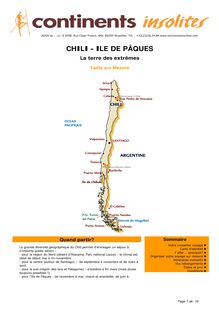 CHILI - ILE DE PÂQUES