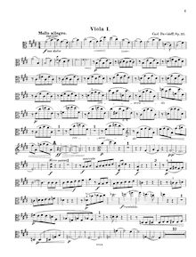 Partition viole de gambe 1, corde Sextet, Davydov, Karl