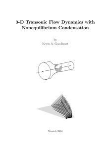 3-D transonic flow dynamics with nonequilibrium condensation [Elektronische Ressource] / Kevin A. Goodheart