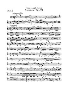 Partition altos, Symphony No.94 en G major “Paukenschlag”, Sinfonia No.94, “Surprise”