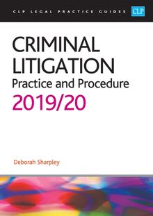 Criminal Litigation: 2019/2020