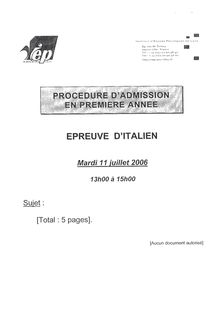 IEPLI 2006 italien