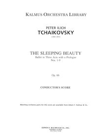 Partition Title, Contents, InstrumentationIntroduction, pour Sleeping Beauty