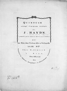 Partition violon 1, Symphony No. 104, London/Salomon, D Major, Haydn, Joseph