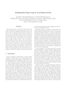 Modeling Fiber Delay Loops in an All Optical Switch