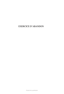 EXERCICE D’ABANDON