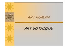 art-roman/art gothique - ART ROMAN