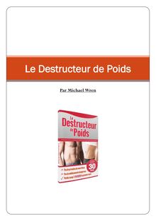 Le Destructeur De Poids - PDF GRATUIT