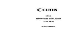 Notice Radio-réveil CURTIS  CR1338