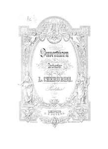 Partition complète, Médée, Opéra comique en trois actes, Cherubini, Luigi par Luigi Cherubini