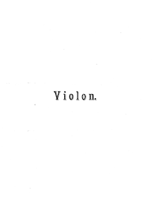 Partition de violon, violon Sonata No.1, Op.15, Catoire, Georgy