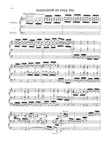 Partition complète, Tocatta et Fugue en D minor, BWV 538 (Dorian) par Johann Sebastian Bach