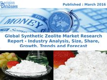 Synthetic Zeolite Market – Global Trend, Growth Forecast & Industry Outlook Analysis Report 2014-2021