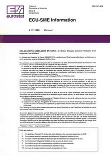 ECU-SME Information. 4 1989 Mensuel