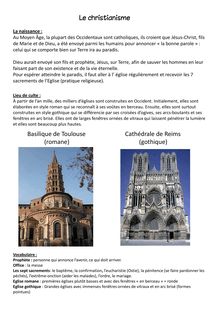 Le christianisme Basilique de Toulouse (romane) Cathédrale de ...