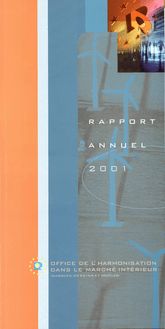 RAPPORT ANNUEL 2001