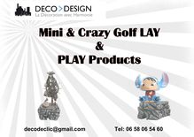 Mini & Crazy Golf LAY & PLAY Products