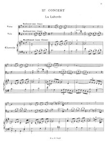Partition Concert II, Pièces de clavecin en Concert, Concerted Harpsichord Works