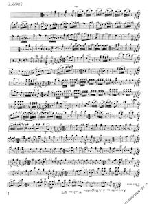 Partition violon 2, Thème varie, pour le violon accompagnés d’un second violon & violoncelle