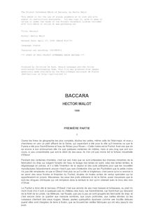Baccara par Hector Malot
