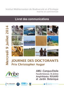 LIvret des Communications Journée des Doctorants IMBE 2014