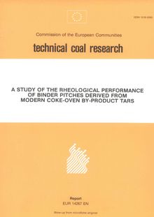 A  study of the rheological performance of binder pitches derived from modern coke-oven by-product tars