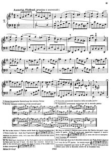 Partition Prelude No.3 en E minor, BWV 941, 5 Kleine Präludien, 5 Little Preludes