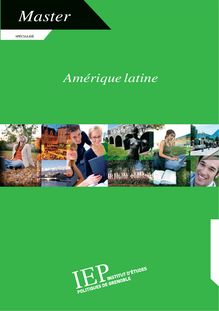 Master amerique latine  2010