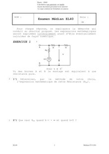 Fonctions électroniques pour l ingénieur 2001 Génie Electrique et Systèmes de Commande Université de Technologie de Belfort Montbéliard