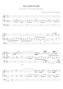 Partition complète, Weinen, Klagen, Sorgen, Zagen, BWV 12, Weeping, lamenting, worrying, fearing, BWV 12