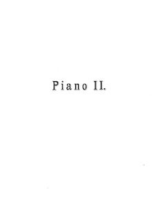 Partition Piano 2, Bal Costume, Op.103, Suite Morceaux Caracteristiques for Piano Four-Hands par Anton Rubinstein