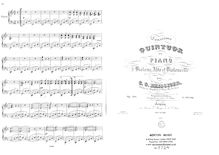 Partition parties complètes, Piano quintette (No.2), 2ième Quintuor