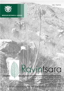a newsletter on malagasy plants and their conservation