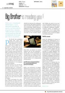 Big Brother is reading you