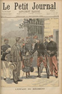 LE PETIT JOURNAL SUPPLEMENT ILLUSTRE  N° 408 du 11 septembre 1898