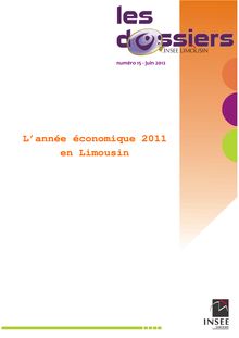 L année économique 2011 en Limousin