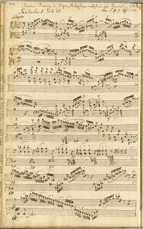 Partition complète, Fantasia en F major, Wq.59/5 (H.279), F major