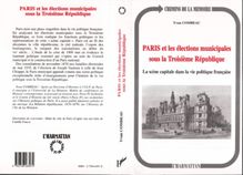 Paris et les élections municipales sous la troisième République