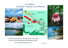 Les Antilles : un archipel - interface sous influence