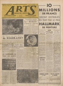 ARTS N° 187 du 05 novembre 1948