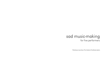 Partition complète, sad music-making, Psimikakis-Chalkokondylis, Nikolaos-Laonikos