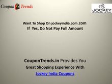 Want To Shop On jockeyindia.com.com