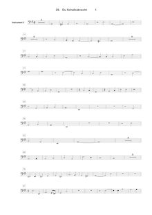 Partition Instrument 5 , partie, Geistliche Chor-Music, Op.11, Musicalia ad chorum sacrum, das ist: Geistliche Chor-Music, Op.11 par Heinrich Schütz