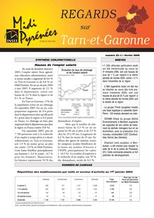 L industrie en Tarn-et-Garonne : Regards n°23
